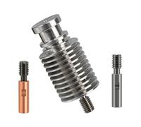 Oiqippnbv Kit dissipatore di 3D V6 Heatbreak Kit aggiornato a breve distanza per accessori di ricambio per stampante Hotend
