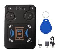 Oiqippnbv Lettore/Copiatore di Carte con Chip Intelligente NFC RFID + UID IC 13.56Mhz 125Khz 250Khz 375Khz Clone Duplicatore di Token RFID