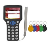 Oiqippnbv Lettore/Scrittore di Schede Smart RFID/NFC A 10 Frequenze + 5 UIDs 125K 13.56MHz Copiatrice Chiavi RFID