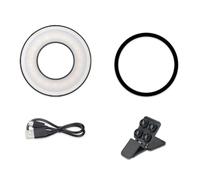 Oiqippnbv Mini luce magnetica tascabile a LED per / 13 14 serie Cube-Fill luce con clip per trucco Vlog Live 36W facile da usare