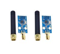 Oiqippnbv Modulo Transceiver Radiofrequenza CC1101 con Antenna SMA Modulo Transceiver Wireless per 433MHz Migliora Il Segnale 2 Set