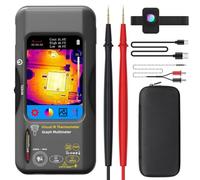 Oiqippnbv Multimetro Della Telecamera per Imaging Termico 15 Tavolozze Termiche 320 × 320 Risoluzione 25Hz Tester A Infrarossi