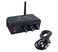 Oiqippnbv Ricevitore Bluetooth per TV, telefono cellulare, amplificatore audio ad alto volume per cuffie, distributore di uscita altoparlante multicanale