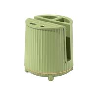 Oiqippnbv Supporto da tavolo per tagliere, supporto per coltelli, utensile da taglio, supporto rotante per utensili verde avocado, facile da usare