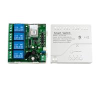 Oiqippnbv Tuya Zigbee 4 CH Sensore Smart Switch Tuya Zigbee 4 CH Interruttore Intelligente Sensore Interruttore Controllo Accessi Controller Relè