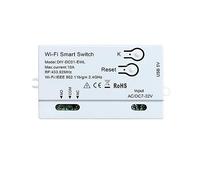 Oiqippnbv WiFi Smart Switch Timer FAI DA TE 1CH 7-32V RF433 2.4G WiFi Modulo Domotico per Casa