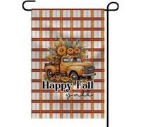 Oirquent Bandiera da giardino 30,5 x 45,7 cm, piccole bandiere da giardino per esterni, bandiere decorative per esterni, bandiere da giardino per il Ringraziamento, decorazioni per esterni