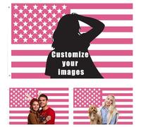 Oirquent Bandiera personalizzata per casa, giardino, cortile o strada, cartello esterno personalizzabile, bandiere personalizzate, Natale, famiglia, adolescenti, fidanzati, fidanzate