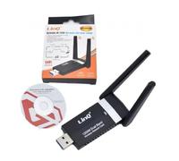 OISE ART STORE Trade Shop - Adattatore Scheda di Rete USB 3.0 WiFi Dual Band 1200m Amplificata 5 Dbi W1200m -