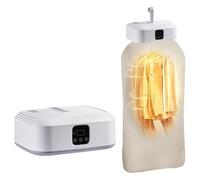 OISE ART STORE Trade Shop - Asciugatrice Portatile Elettrica con Timer Spegnimento Automatico 1200w Aria Calda -