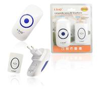 OISE ART STORE Trade Shop - Campanello Senza Fili Smarthome con Ricevitore 200-300mt per Interni Esterni V008a