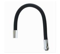 OISE ART STORE Trade Shop - Canna Ricambio Tubo Flessibile per Rubinetto Lavello da Cucina Nero 50 Cm 87506