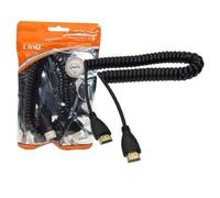 OISE ART STORE Trade Shop - Cavo Adattatore A Spirale Molla da Hdmi Maschio A Hdmi Maschio 2 Metri Hd-m4520