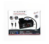 OISE ART STORE Trade Shop - Compressore Ad Aria 35lt 12v/220v Adattatori Inclusi Max 17bar Co-ar03 Portatile