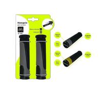 OISE ART STORE Trade Shop - Coppia Manopole per Manubrio Sterzo Bici Bicicletta Universale Bicolore Xc-2601