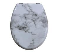 OISE ART STORE Trade Shop - Copriwater Universale Resistente con Stampa Marmorizzata Cerniere WC Bagno 69201-3,5
