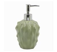 OISE ART STORE Trade Shop - Dispenser per Sapone Liquido Verde Effetto Cactus Accessorio Arredo Bagno 79933 -