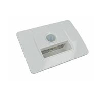 OISE ART STORE Trade Shop - Faretto Segnapasso A LED per Scatola 503 con Sensore Movimento Luce Fredda 6500k Bianco