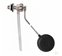 OISE ART STORE Trade Shop - Galleggiante Cassetta WC 3/8 Rubinetto per Scarico Universale Ottone con Sfera