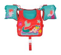 GIUBBETTO SALVAGENTE NUOTO SIRENETTA ARIEL GILET CON BRACCIOLI BAMBINI 3-6 ANNI