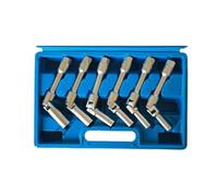 OISE ART STORE Trade Shop - Kit 6 Chiavi Bussola Snodate per Candelette Auto Diesel da 8 A 16 Mm 3/8" 160mm