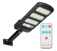 OISE ART STORE Trade Shop - Lampione Stradale Pannello Solare 213 LED con Sensore di Movimento E Telecomando