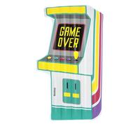 OISE ART STORE Trade Shop - Materassino Gonfiabile Galleggiante Piscina Aqua Arcade Grafica Forma Videogioco 43851 -
