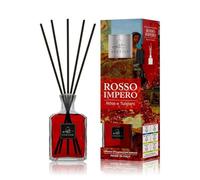 OISE ART STORE Trade Shop - Maxi Diffusore Ambiente Bastoncini Fragranza Rosso Impero Rose E Tulipani 250 Ml