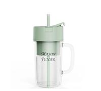 OISE ART STORE Trade Shop - Mini Blender Frullatore Portatile Ricaricabile con Cannuccia per Viaggi, Ufficio