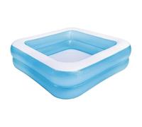 OISE ART STORE Trade Shop - Piscina Gonfiabile Quadrata A 2 Anelli 145 X 145 X 45 Cm Giardino Estate 016094 -
