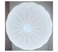 OISE ART STORE Trade Shop - Plafoniera 50cm con Cristallo Centrale Glitter LED 60w A Soffitto Luce 6500k 27816 -