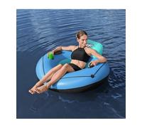 OISE ART STORE Trade Shop - Salvagente Ciambella Gonfiabile Poltrona con Maniglie Portabicchieri Corda 43108 -
