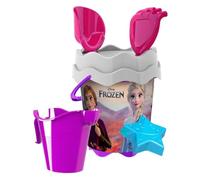 OISE ART STORE Trade Shop - Secchiello Mare Frozen con Accessori Spiaggia Estate per Bambini Elsa Anna 17cm 256382 -