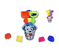 OISE ART STORE Trade Shop - Secchiello per Gioco da Spiaggia per Bambini Mare con Paletta Rastrello Formine -