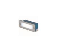 OISE ART STORE Trade Shop - Segna Passi Segnapasso Calpestabile Ip44 A LED 3w Faretto Faro A Muro Parete Bianco Caldo -