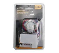 OISE ART STORE Trade Shop - Sensore di Movimento A Infrarossi Bianco per Lampade LED Max 800 W Ip20 Ycb1050