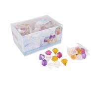 OISE ART STORE Trade Shop - Set 10 Cubetti Ghiaccio Colorati Freezer Cocktail Riutilizzabili Forma Diamanti