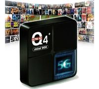 OISE ART STORE Trade Shop - Smart TV Box 4 GB RAM + 64 GB Q4 Mini Mini Pc Android 10 Ultra 6k Telecomando