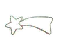 STELLA COMETA LUMINOSA 65 X 30 CM LUCE INCANDESCENZA MULTICOLOR PER USO ESTERNO