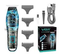OISE ART STORE Trade Shop - Tagliacapelli Uomo Taglia Capelli Regola Barba Ricaricabile A Batteria Vgr 923 -