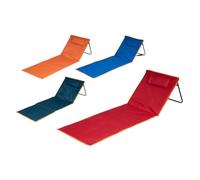 OISE ART STORE Trade Shop - Tappetino da Spiaggia 160x53cm Pieghevole Stuoia Prendisole con Cuscino 4 Colori 6624013 -