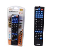 TELECOMANDO UNIVERSALE 3 IN 1 URC-8907 TV LCD LED DVD SAT DVD+VCR AUDIO +AMP+AUX