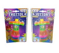 OISE ART STORE Trade Shop - Trottola Luminosa con Luci Laser Top Gioco Giocattolo Bambini