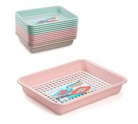 OISE ART STORE Trade Shop - Vassoio Defrost Rettangolare in Plastica Resistente per Scongelare Cibi 114771a