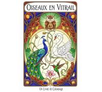 Oiseaux en vitrail: Un livre de coloriage relaxant