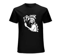 OISSA Men's Jaco Pastorius Casual Creativity Tshirt Black L