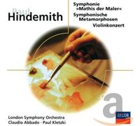 Paul Hindemith Hindemith: Mathis der Maler; Violin Concerto; Symphonic Meta (CD)