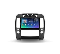 Oitflih Doppio DIN Android Radio Stereo Auto per Nissan Navara 3 D40 2004-2010 Collega e USA 9 Pollici Touchscreen Ricevitore Video con 4G WiFi SWC Carplay Bluetooth con Mappa Universale