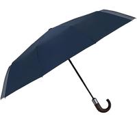 oiujhgCDS Ombrelli, Ombrello Pieghevole Compatto da Viaggio, Mini Ombrello, Automatico Uomo e Donna, Resistente al Vento alla Pioggia, con Manico in Legno