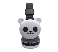 OIUYT Orecchio Cat Wireless Headphones Bluetooth Giovani Bambini Pieghevole Auricolare Stereo 3.5mm con Il Mic Radio FM (Color : Gray)